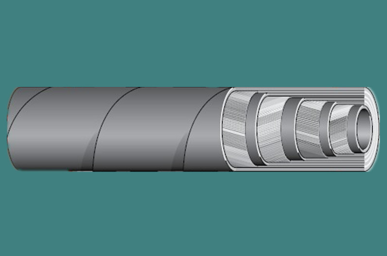 现货正品美国parker派克721TC-12高压派克软管 不剥胶软管 4层高强度钢丝缠绕增强层