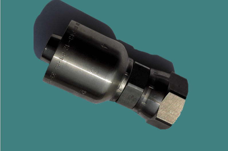 现货派克1FU46-12-12直通液压胶管扣压接头 山东地区批发优惠