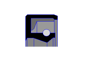 旋转骨架单唇密封JR102