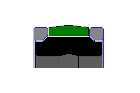 双作用活塞密封JK122
